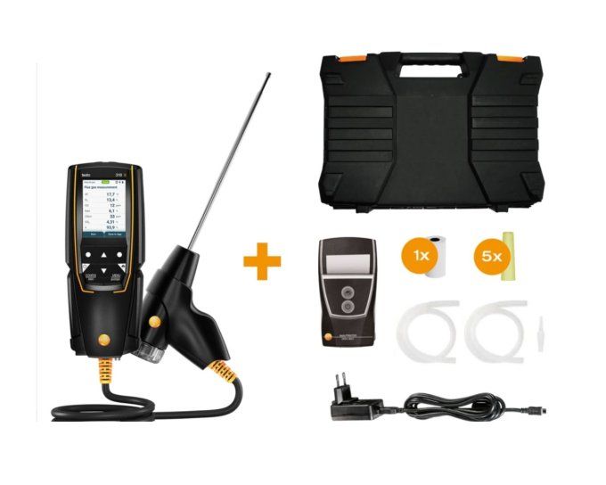 Analyseur de combustion lot TESTO 310 II + Imprimante